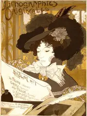 Georges de Feure, Lithographies Originales Album no. 1, 1896, poster