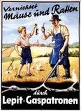 Vernichtet Mäuse und Ratten by illegible signature, poster, sold May 2008