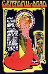 Bob Masse, Grateful Dead, 1967, poster