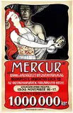 Ferenc Helbing, Mercur, 1899, poster