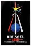 Leo Marfurt, Brussel Wereldtentoonstelling, 1958, poster