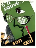 Olivier, il a sauvé son oeil, 1957, poster