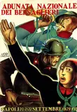 Angelo Canevari, Adunate Nazionale dei Bersaglieri, 1929, poster