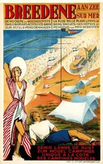 Albert Jozef Claeys, Breedene aan Zee, 1948, poster
