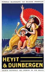 Roger Berckmans, Heyst & Duinbergen, 1929, poster