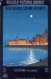 Léon Constant-Duval, Visit Belgian Seaside Resorts Ostend, The Casino, 1928, poster