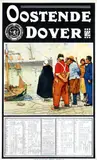 Henri Cassiers, Oostende Dover, poster