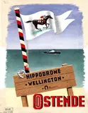 Gaston Desmedt, Hippodrome Wellington Ostende, poster