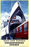 Aage Rasmussen, Dänische Staatsbahnen nach dem norden, 1956, poster