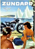 Initials H.M., Zündapp Norma-Comfort, poster