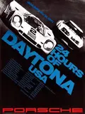 Atelier Strenger, Porsche 24 Hours of Daytona, 1971, poster