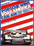 Atelier Strenger, Porsche Wins Road America Can-Am, 1973, poster