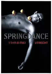 Spring Dance Utrecht by Marten Jongema, 1993, poster, sold May 2008