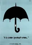Dick Bruna, t is weer pocket-weer, 1967, poster