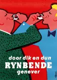 Frans Mettes, Rynbende genever door dik en dun, poster