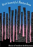 Wild Plakken, Visit beautiful Amsterdam, poster