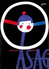 Asag by Felix Gyssler, 1957, poster, sold May 2008