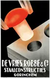 Wim van Andringa de Kempenaer, De Vries Robbé & Co Staalconstructies Gorinchem, poster