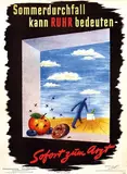 Gerhard C. Schultz, Sommerdurchfall kann Ruhr bedeuten, poster