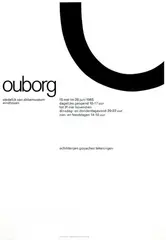 Baer Cornet, ouborg, 1965, poster