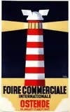 Herman Verbaere, Foire Commerciale Int. Ostende, 1947, poster