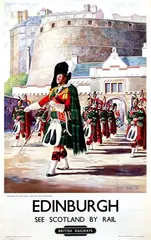 Berry, Edinbrugh see Scotland by Rail, 1951, poster