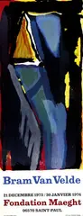 Bram van Velde, Bram van Velde, 1973, poster