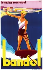 André Bermond, bandol, 1930, poster