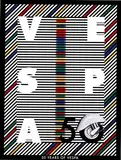 Glaser Milton, 50 Years of Vespa, 1996, poster