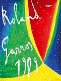 Nicole de Marion, Roland Garros, 1989, poster