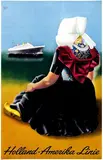 Alphons Dullaart, Holland-Amerika Linie Nieuw Amsterdam, 1949, poster