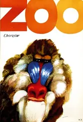 Mosinski, Zoo Chorzów, 1968, poster