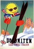 Gastone Celada, Dolomiten, 1949, poster