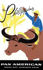 A. Amspoker, Pan Amercan The Philippines, poster