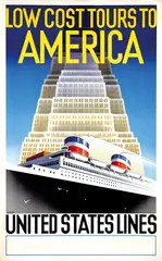 Charles Shepherd, United States Lines, poster