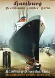 Theodore P. Etbauer, Hamburg-Amerika Linie Hamburg, poster