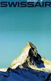 Manfred Bingler, Swissair Switzerland, 1964, poster