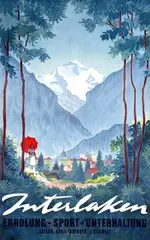 Alex W. Diggelmann, Interlaken, poster
