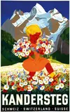 Carl F. Moos, Kandersteg, 1931, poster