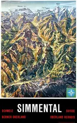 Simmental by Louis Koller, poster, sold Dec 2007