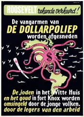Louis E. Manche, De Dollarpoliep, 1942, poster