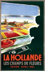 Emile Gaillard, La Hollande, poster