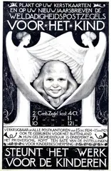 Georg Rueter, Weldadigheidspostzegels voor het Kind, 1924, poster