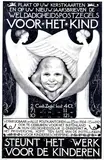 Georg Rueter, Weldadigheidspostzegels voor het Kind, 1924, poster