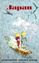 Netzler, SAS Japan, 1953, poster