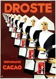 Advertising Agency Palm, Droste Verpleegster Cacao, poster