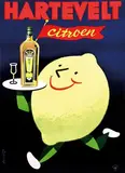 Frans Mettes, Hartevelt citroen, 1955, poster
