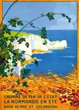 Géo Dorival, La Normandie en été, 1914, poster