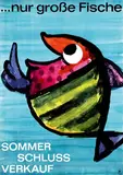 W. Grümer, Sommer Schluss Verkauf, poster