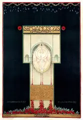 Anton Molkenboer, St. Franciscus Gebarenspel Den Haag, 1917, poster